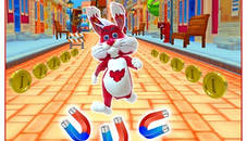 Subway Bunny Run Rush Rabbit Runner Game