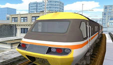 Super Drive Fast Metro Train Game