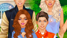 Superstar Family Dress Up Game