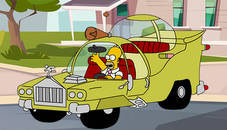 The Simpsons Car Jigsaw