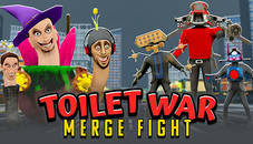 Toilet War: Merge Skibidi