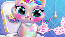 Twinkle My Unicorn Cat Princess Caring