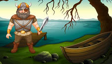 Viking Warrior Battle Jigsaw