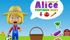 World of Alice   Vegetables Names