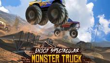 Xtreme 3D Spectacular Monster Truck Offroad Jump